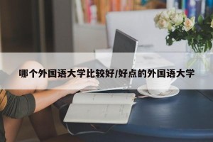 哪个外国语大学比较好/好点的外国语大学